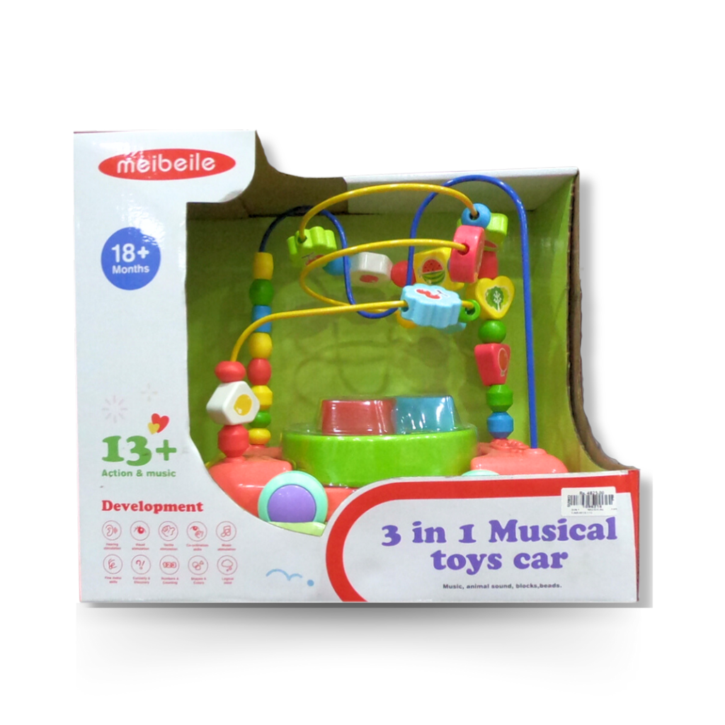 3 in 1 Musical Toys Car